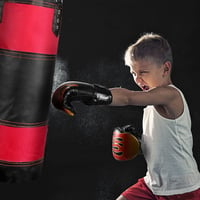 Odoland 7 az 1-ben Boxzsák Szett Gyerekeknek - 60 cm Boksz Zsák, 6 oz Kesztyű, Lánc, Karabiner, Védőszalagok - Kickbox, MMA, Harcművészet Ed 8
