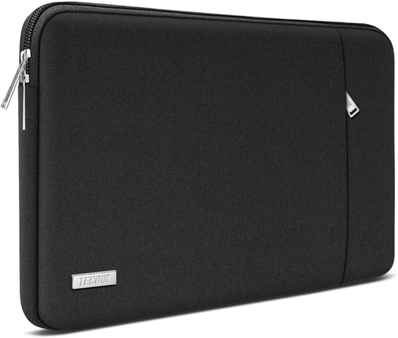 MacBook Air M2/M3 13,6" és Surface Pro 13" Fekete TECOOL Védőtok
