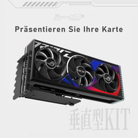 EZDIY-FAB Függőleges GPU Tartó PCIe 4.0 Riser Kábellel - 115mm Rugalmas Hosszabbító RTX40 Kártyákhoz - Fekete Shield Sorozat 6