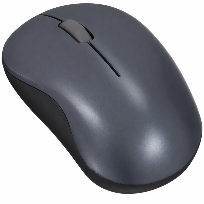 Bežični miš Logitech M185, sivo-crni, 2,4 GHz, mini USB prijemnik, 1000 DPI, PC i Mac (stanje: vidi 2. sliku)