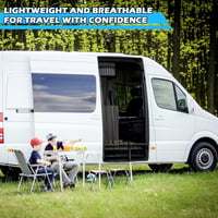 Mercedes-Benz Sprinter magas tetős szúnyogháló, mágneses oldalajtó rovarháló 7