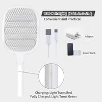 Night Cat Elektromos Szúnyogirtó Ütő 3000V - USB-C Tölthető Rovarcsapda 4