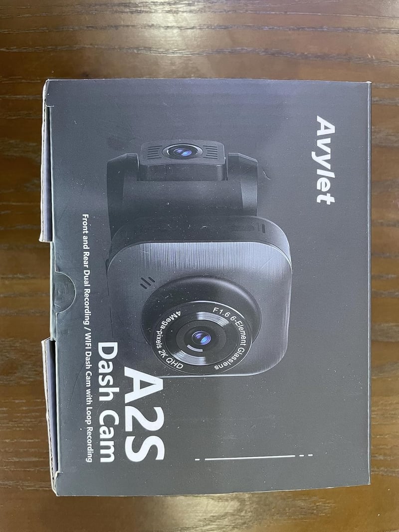 Avylet Autós Fedélzeti Kamera 4K Elöl-Hátul WiFi Éjszakai Látással
