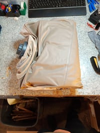 Intex Ultra Plush jednokrevetni madrac na napuhavanje s ugrađenom električnom pumpom, 99x191x46 cm, boje pijeska, korišteno 2