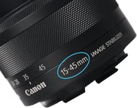 Canon EF-M 15-45mm objektívhez 49mm-es fekete sapka, 2 darabos szett - Bontott 3