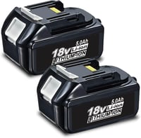 Makita 18V 5,0Ah Li-Ion akkumulátor - VANTTECH 2db helyettesítő akku BL1850B kompatibilis 1