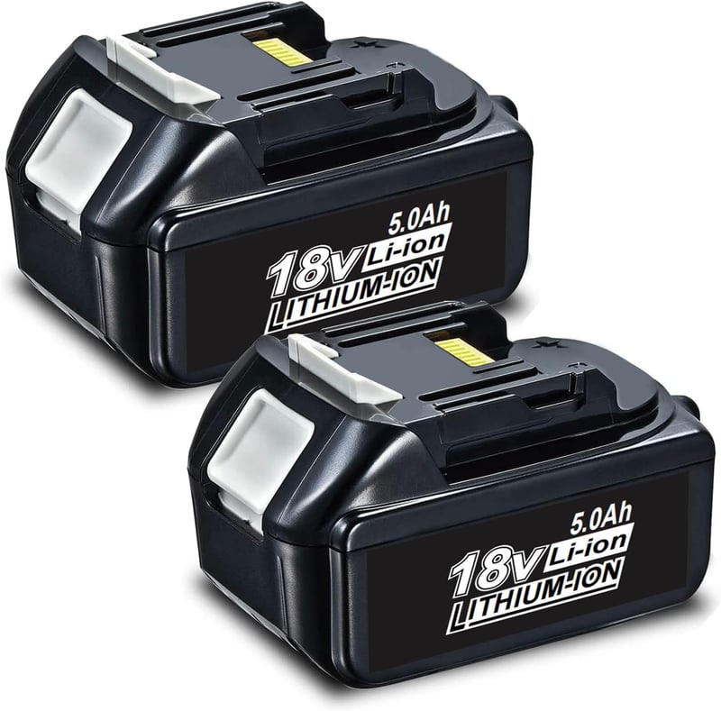 Makita 18V 5,0Ah Li-Ion akkumulátor - VANTTECH 2db helyettesítő akku BL1850B kompatibilis