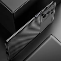 Motorola G200 5G szénszálas, ütésálló tok - koromfekete 7