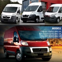 Citroen Jumper, Fiat Ducato, Peugeot Boxer bal oldali tükör irányjelző, átlátszó lencsével (2006+) 2