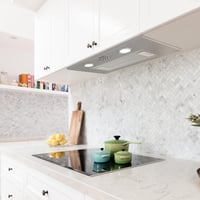 Ciarra CBCS5913A Páraelszívó Alap, 52 cm Széles, 300 m³/h Teljesítmény, Rozsdamentes Acél, LED Világítás, 3 Fokozat, Alumínium Zsírszűrő, CB 11