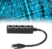 Yosoo 4 portos RJ45 CAT7 Ethernet elosztó adapter hálózatokhoz 4
