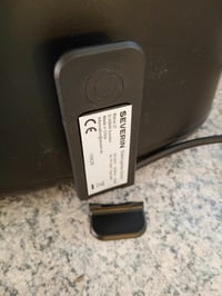 Severin FryLight FR 2462 XXL Forrólevegős Sütő 7 l, 11 Automatikus Program, Touch — letört darab a hátulján (állapot: lásd a 2. képet) 2