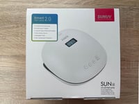 SUNUV UV LED Körömlámpa 48W Gél Körmökhöz LCD Kijelzővel 4 Időzítővel Infravörös Érzékelővel Fekete Körömszárító 8