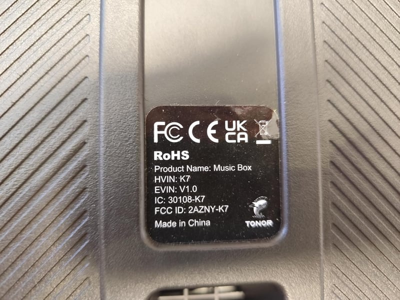 TONOR K7 Hordozható Bluetooth Karaoke Hangszóró 2 Vezeték Nélküli Mikrofonnal - Parti Hangrendszer USB/TF/AUX Csatlakozással, 9 Órás Üzemidő