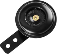 Evermotor 12V Univerzális Hangos Kürt - E-jelzésű, Motorokhoz, Autókhoz, Robogókhoz, Fekete 1