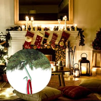 Set de decorațiuni de Crăciun KATELUO - 60 buc. Agățători stea, 3 forme, Reciclabile 4