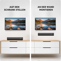 Wohome 16" 2.1 Bluetooth Soundbar TV Hangszóró - 3 EQ Mód, 6 Fokozatú Beszédjavítás, Többféle Csatlakozás TV/PC/Projektor/Telefon Eszközökhö 6