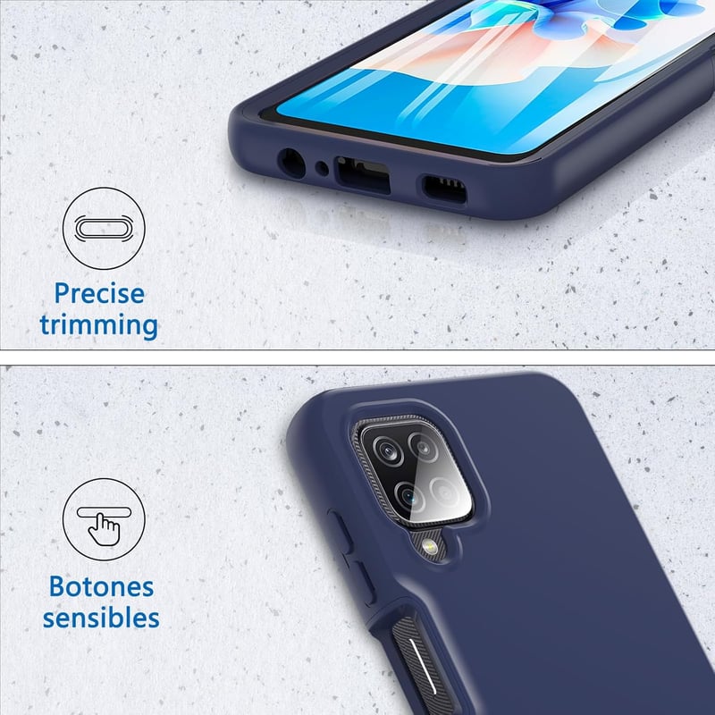 Samsung Galaxy A72 360 fokos ütésálló tok beépített kijelzővédővel
