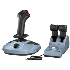 Thrustmaster TCA Officer Pack Airbus Edition Joystick és Gázkar — hibás, részben működik: nem működő gázkarrész (állapot: lásd a 2. képet)