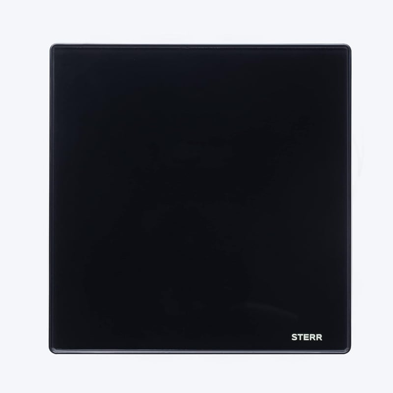 STERR Nero 100 mm-es halk fürdőszobai ventilátor - Erős légkivezető