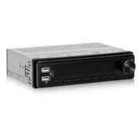 podofo 1-DIN DAB+ auto radio sa 7-inčnim automatski izvlačivim zaslonom osjetljivim na dodir, CarPlay — samo glavna jedinica (stanje: vidi 2. sliku) 1