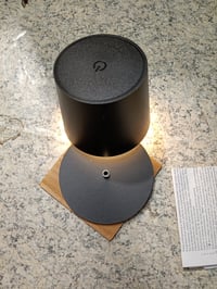 BRILONER LED stolna svjetiljka sa upravljanjem na dodir, na baterije, IP44 — bez USB-C kabela za punjenje i spojnih šipki (stanje: vidi 2. sliku) 3