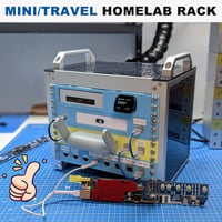 GeeekPi 4U Szerver Szekrény - 10" Rack Hálózati, Szerver és AV Eszközökhöz - DeskPi RackMate T0 Alumínium Ház Jó Szellőzéssel, Otthoni és Ir 5