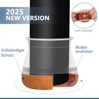 YOZON 20db Szilikon Szék Lábvédő Bútor Védelem Zajmentes Karcolásmentes 20-30mm 4
