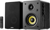 Sanyun SW206 80W Aktív Könyvespolc Hangfal, Kettős Üzemmód, 4" Stúdió Monitor és HiFi, Bluetooth 5.0, Optikai/Koaxiális/USB, Fekete 1