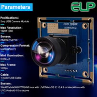 ELP 170° Fisheye USB Kamera 1080p HD - Robotokhoz, ATM-ekhez 5