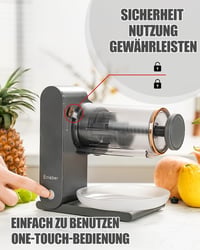 Enleber Hordozható Elektromos Jégkása Készítő Gép -  Fekete 2