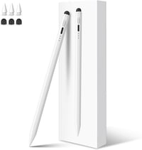 MEKO Apple Pencil Kompatibilis Érintőceruza Gumi Heggyel - Gyorstöltés és Dőlésérzékelés iPad Pro/Air/Mini Modellekhez 2018-2025 1