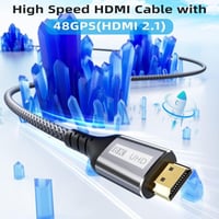 8K Ultra HD HDMI 2.1 kabel 1m - 48Gbps, podržava HDR, eARC, Dolby 3