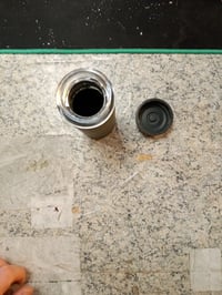 Dozator de detergent de vase Brabantia SinkStyle gri închis 200 ml, dozator de săpun de bucătărie, stare utilizată 2