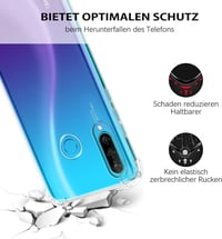 HUAWEI P30 Lite Strapabíró Védőtok - Ütésálló Telefontok 5