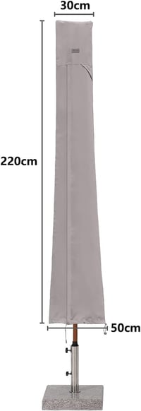 Sekey Napernyő Védőhuzat 400cm Átmérőhöz Szellőzőlyukakkal Vízálló 7
