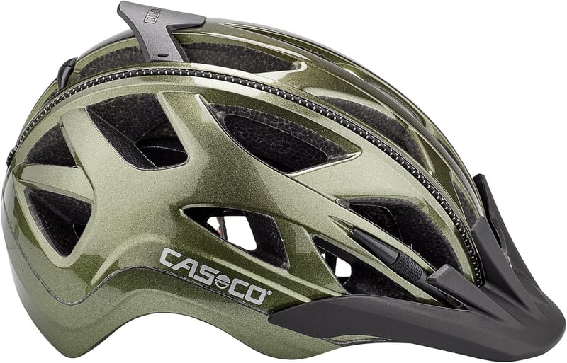 Casco ACTIV 2 Olívzöld Kerékpáros Bukósisak