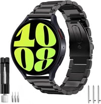 Samsung Galaxy Watch 4 fekete rozsdamentes acél óraszíj - Újracsomagolt 1