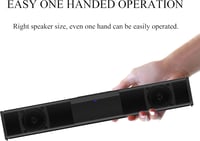 INFIBLA Bluetooth hangprojektor TV-hez és PC-hez, USB és AUX csatlakozással 3