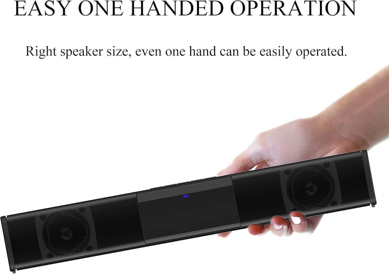 INFIBLA Bluetooth hangprojektor TV-hez és PC-hez, USB és AUX csatlakozással