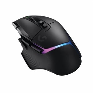 Mouse Gaming Wireless Logitech G502 X Plus Lightspeed - Switch-uri LIGHTFORCE, HERO — fără cablu de încărcare (stare: vezi a 2-a imagine)