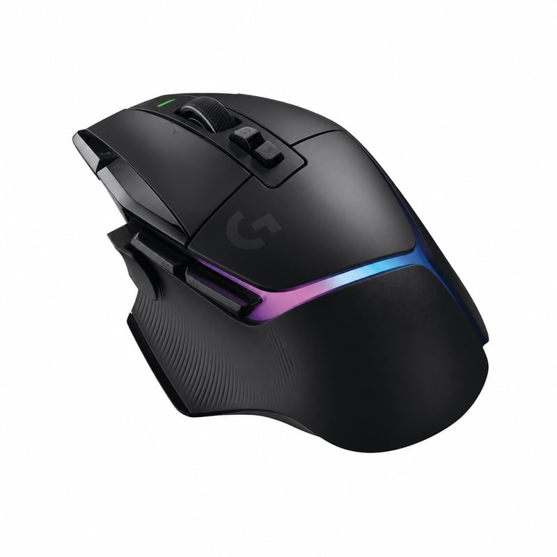Logitech G502 X Plus Lightspeed Vezeték nélküli RGB Gaming Egér - LIGHTFORCE Kapcsolók, HERO — töltőkábel nélkül (állapot: lásd a 2. képet)