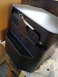 Friteuză cu aer cald și cuptor Cuisinart Tri Zone 13,6 L, fără PFAS, 3 zone, 2 coșuri de 4,3 L, sertar de 5 L, friteuză cu aer 9 în 1, grill, pizza, oțel inoxidabil - carcasă spartă 2