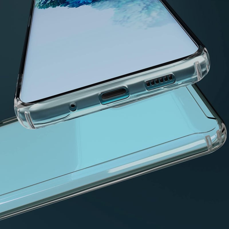 Samsung S20 5G/4G Átlátszó Ütésálló Védőtok