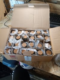 volila 24 db Mini Üvegpalack Parafadugóval 100 ml - Kis Tárolóüveg DIY Esküvői — hiányos tartozékkészlet (állapot: lásd a 2. képet) 2
