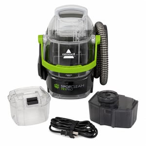 Aparat de curățat tapițerii și covoare Bissell SpotClean Pet Pro 15585, 750W — lipsește capul pentru curățarea petelor (produs utilizat)