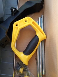 Cutie de tăiere pentru unghiuri Stanley 1-20-800 din metal cu ferăstrău, lamă universală 13 dinți/țol, reglaj unghiular la 30-45-60-90 grade, stare folosită 3