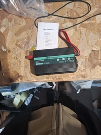 Invertor cu undă sinusoidală pură Green Cell 300W/600W 24V-230V DC-AC pentru sisteme solare — fără cablu de alimentare 24V (stare: vezi a 2-a imagine) 2