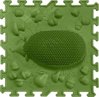 ORTO NATURE Erdei Iskola Szenzoros Puzzle Masszázs Szőnyeg - Ortopédiai Játszószőnyeg Babáknak és Gyerekeknek 5
