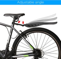 Univerzális Hejo kerékpár sárvédő szett, 24-29" MTB-hez, piros fényvisszaverőkkel 3
